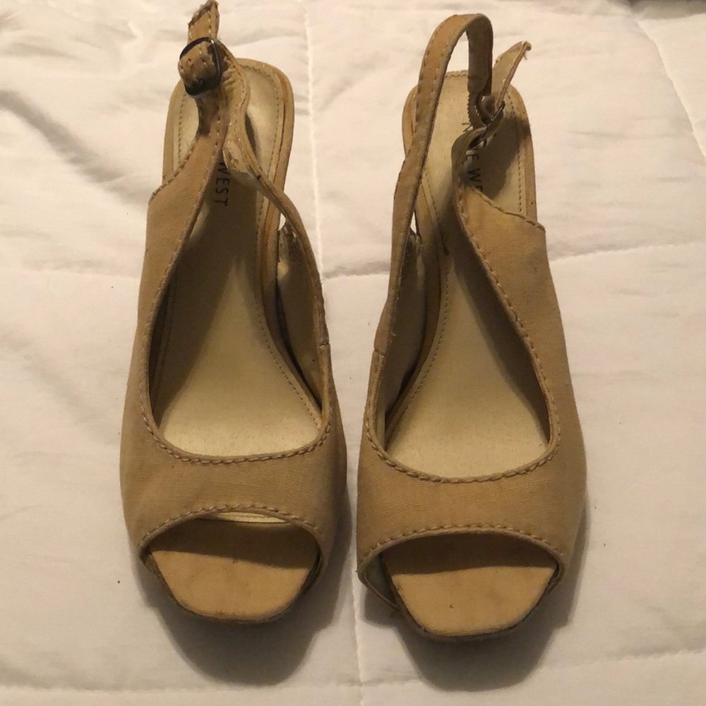 Nine West wedge heels